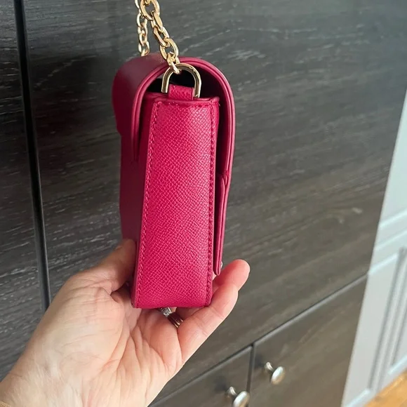 Fuchsia pebbled Bag - Picture 4 of 9